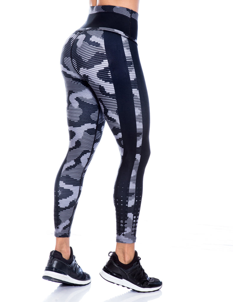 Grey Camo Workout Leggings for Women – Bestyfit