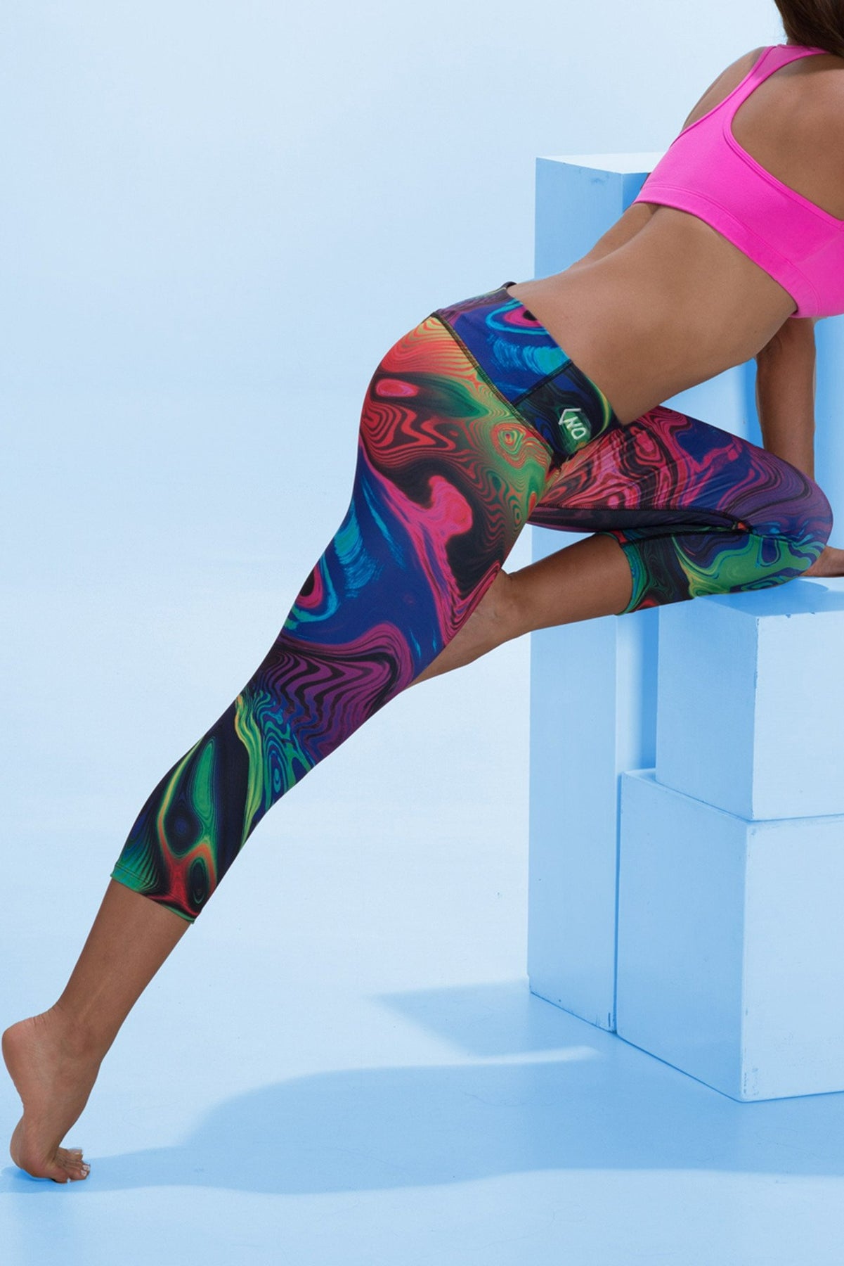 Spiral Colorful Tie Dye Workout Legging – Bestyfit