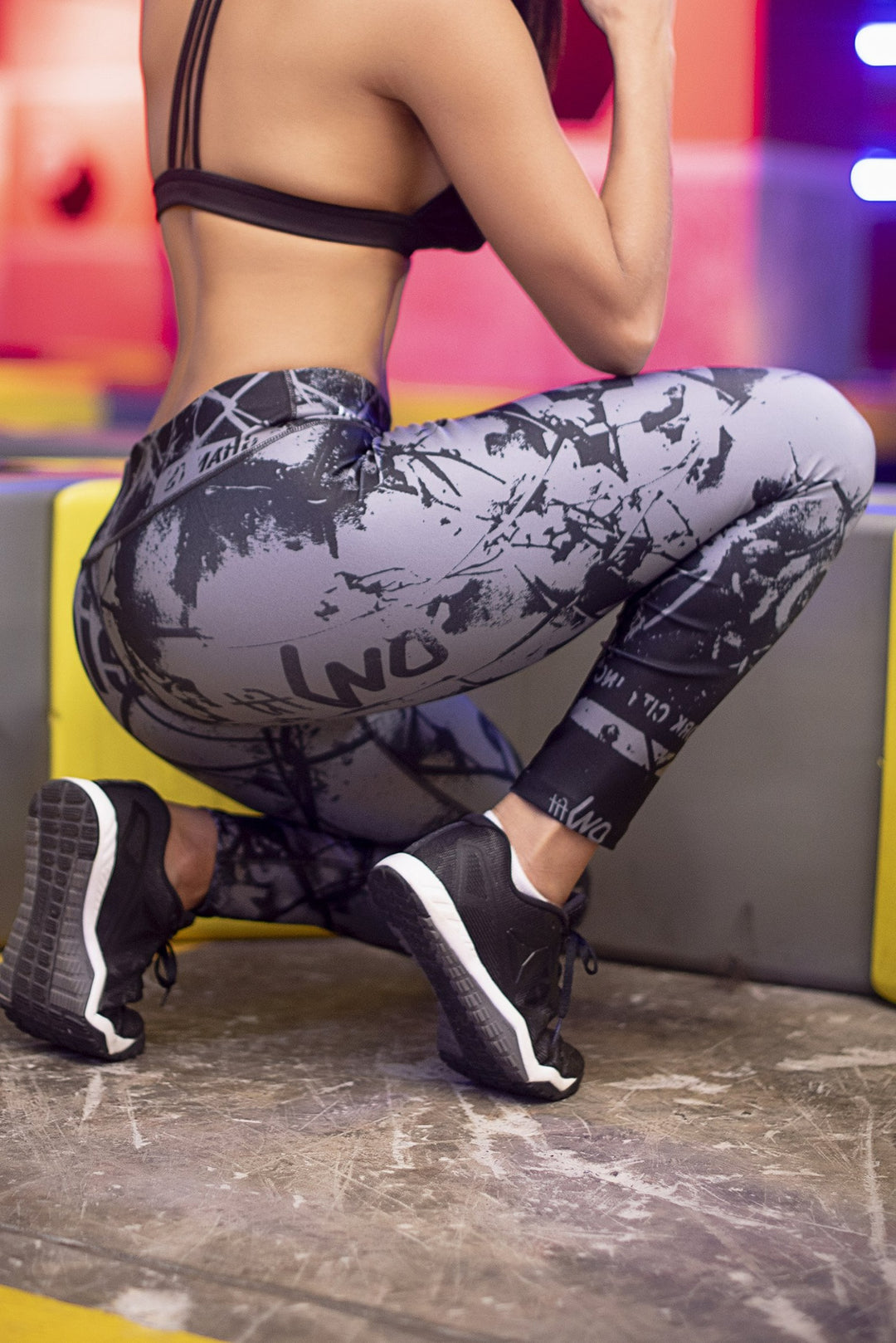 New Yorker Style Graffiti Leggings – Bestyfit - Main Image