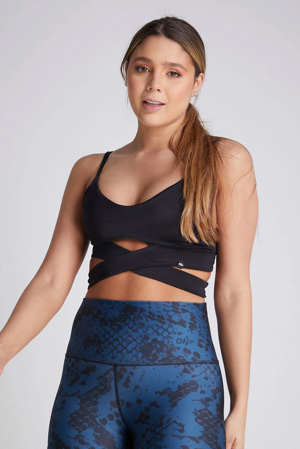Stylish Front Criss-cross Sport Bras - Bestyfit